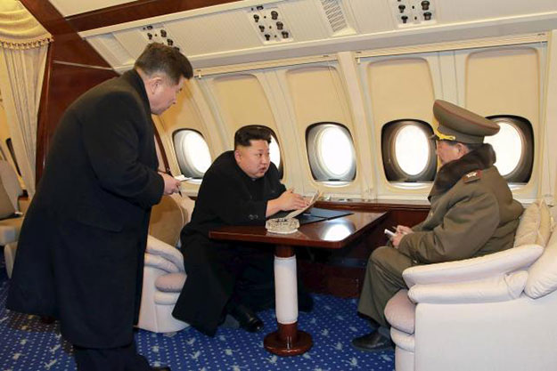 the young leader 039 s father kim jong il was famously afraid of flying and traveled everywhere by armored train photo reuters