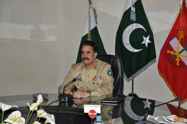 army chief general raheel sharif chairs a high level meeting in karachi on august 25 2015 photo ispr