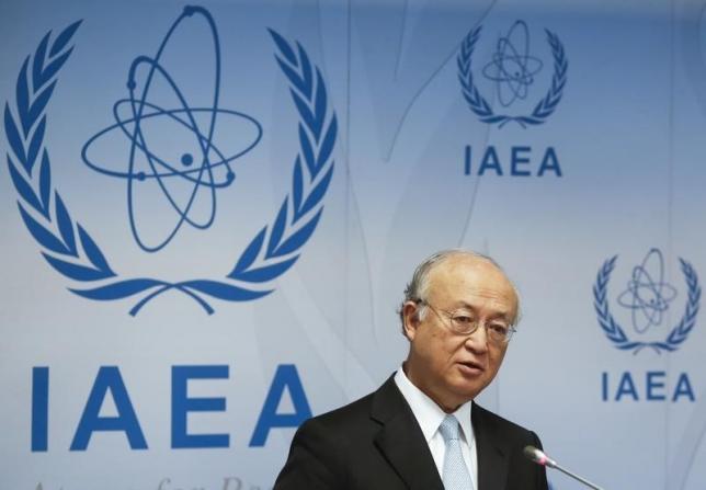 international atomic energy agency iaea director general yukiya amano addresses a news conference after a board of governors meeting at the iaea headquarters in vienna austria june 8 2015 photo reuters