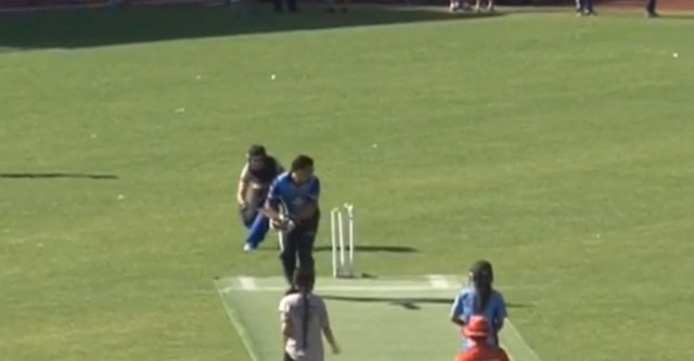 a screen grab of how umar akmal was bowled a screen grab of how umar akmal was bowled