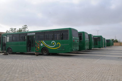 public transport 16 revamped cng buses to start operating in karachi from today