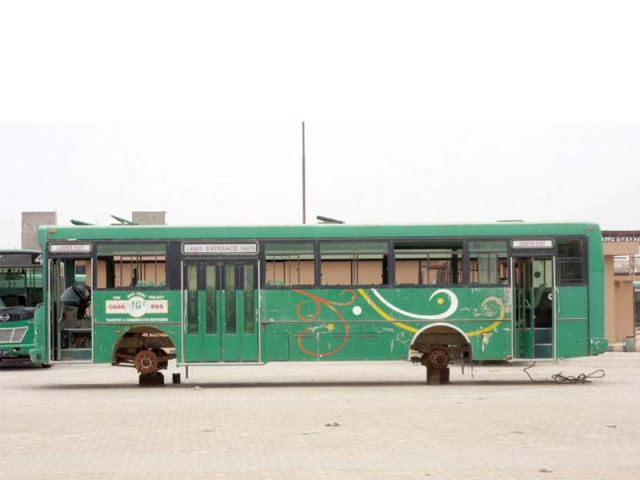 the transport department s iniative to re launch 16 new cng buses failed on wednesday because the buses were deemed unfit to ply on the city s roads the department hopes that some of these buses will be fixed soon enough photo athar khan express the transport department s iniative to re launch 16 new cng buses failed on wednesday because the buses were deemed unfit to ply on the city s roads the department hopes that some of these buses will be fixed soon enough photo athar khan express