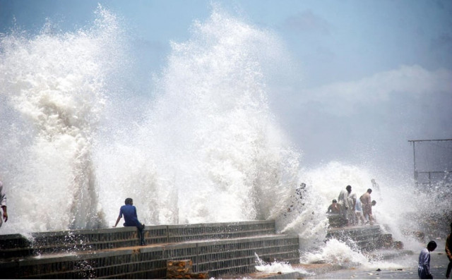 quot more than 150 million people most of them in asia live within one meter of present sea level quot he said photo online