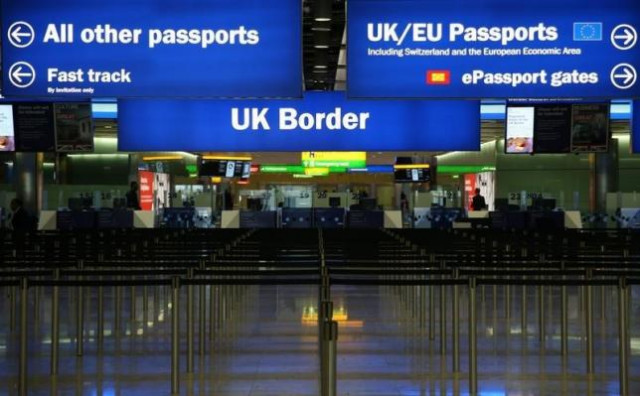uk border control is seen in terminal 2 at heathrow airport in london june 4 2014 photo reuters uk border control is seen in terminal 2 at heathrow airport in london june 4 2014 photo reuters
