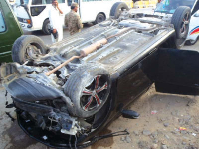 road accidents two killed 13 injured in separate incidents