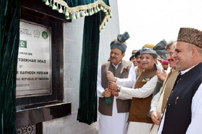 new avenues president inaugurates pak afghan highway