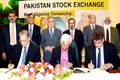 mou for pakistan stock exchange signed