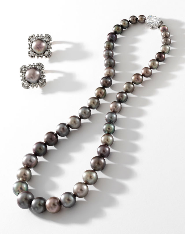 a rare grey pearl necklace that once belonged to a british aristocrat is expected to fetch up to 7 million usd when it goes under the hammer in hong kong sotheby 039 s said on august 28 2015 photo afp