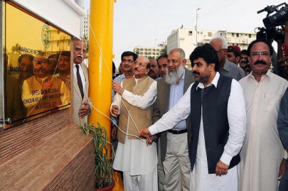 new underpass to ease traffic flow on sharae faisal