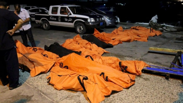 bodies of dead migrants recovered by the libyan coastguard photo reuters bodies of dead migrants recovered by the libyan coastguard photo reuters