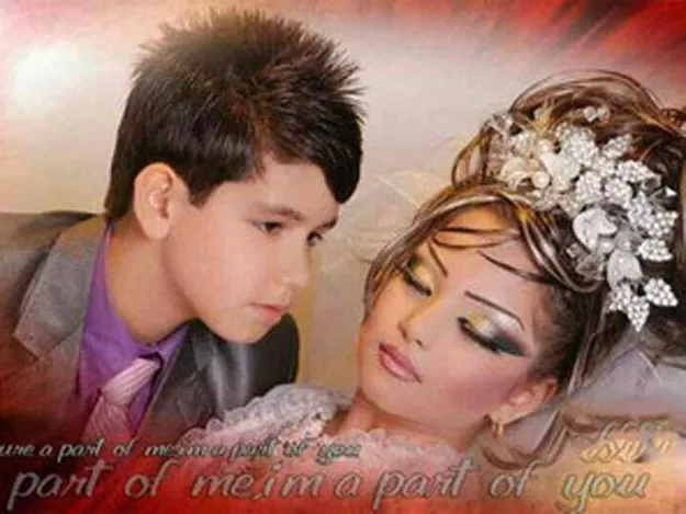 wedding photo shoot of a 14 year old boy getting married to a 10 year old girl in iran photo al arabiya wedding photo shoot of a 14 year old boy getting married to a 10 year old girl in iran photo al arabiya