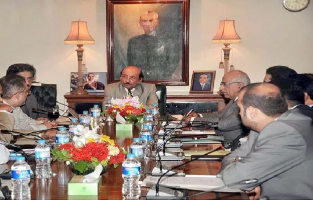 sindh chief minister syed qaim ali shah presiding a meeting photo ppi sindh chief minister syed qaim ali shah presiding a meeting photo ppi