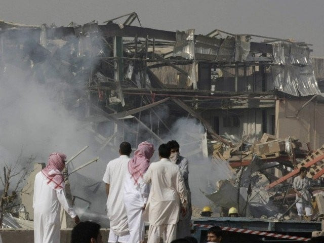 file photo of a building on fire in riyadh photo afp file photo of a building on fire in riyadh photo afp