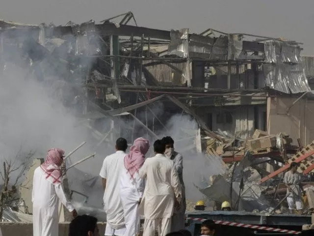 file photo of a building on fire in riyadh photo afp file photo of a building on fire in riyadh photo afp