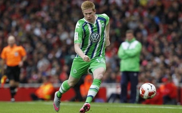 kevin de bruyne featured in wolfsburg 039 s 1 0 loss against arsenal on sunday photo afp kevin de bruyne featured in wolfsburg 039 s 1 0 loss against arsenal on sunday photo afp