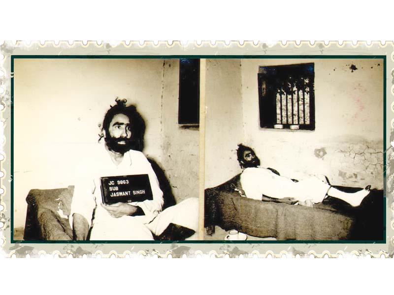 subedar jaswant singh rests in a cell at a pow camp in rawalpindi he had broken his right leg before being captured by the pakistan army during the 1965 war photo ispr