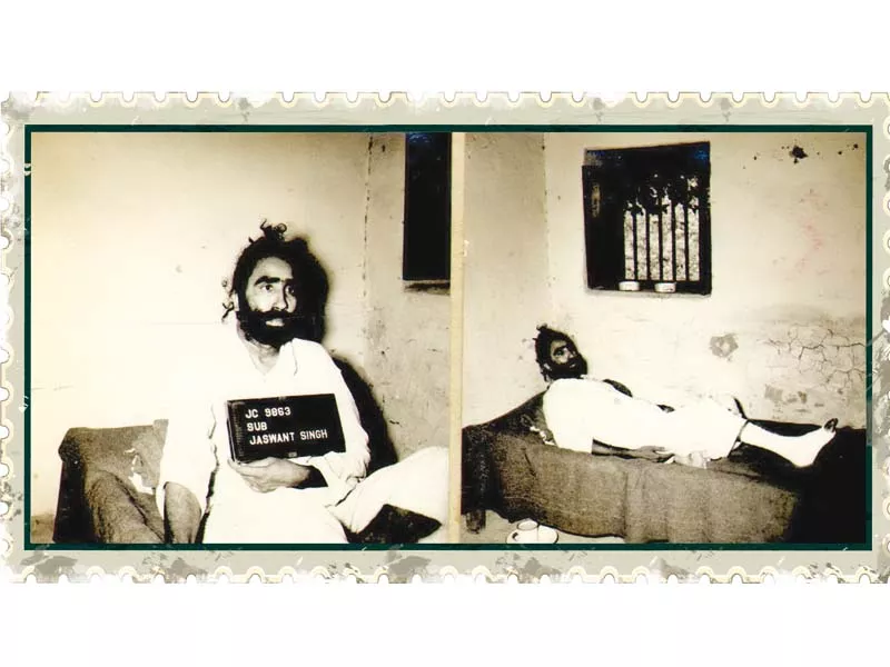 subedar jaswant singh rests in a cell at a pow camp in rawalpindi he had broken his right leg before being captured by the pakistan army during the 1965 war photo ispr subedar jaswant singh rests in a cell at a pow camp in rawalpindi he had broken his right leg before being captured by the pakistan army during the 1965 war photo ispr