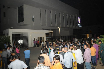 karachi incident two private university guards injured in blast karachi incident two private university guards injured in blast