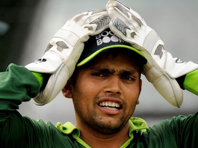 pakistan wicketkeeper batsman kamran akmal photo afp