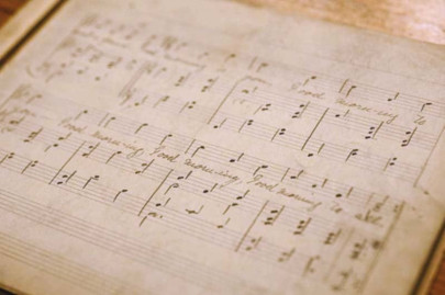 manuscript of song that inspired happy birthday found manuscript of song that inspired happy birthday found