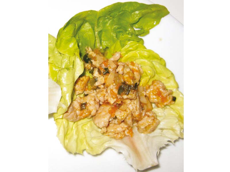 the chicken lettuce wrap is easily one of the favourites when it comes to starters photo publicity