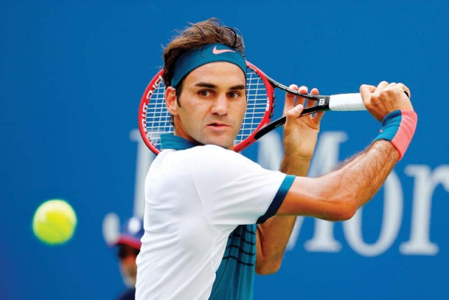 federer bidding to become the oldest champion in new york in 45 years fired 12 aces 29 winners and broke serve six times photo afp federer bidding to become the oldest champion in new york in 45 years fired 12 aces 29 winners and broke serve six times photo afp