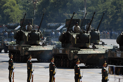 china flexes military muscle as xi lauds its power
