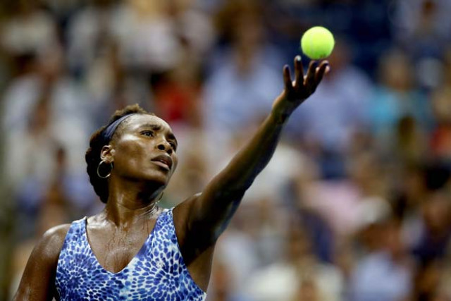 venus williams serves to irina falconi during their women 039 s singles second round match on day three of the 2015 us open at the usta billie jean king national tennis center on september 2 2015 in the flushing neighborhood of the queens borough of new york city photo afp venus williams serves to irina falconi during their women 039 s singles second round match on day three of the 2015 us open at the usta billie jean king national tennis center on september 2 2015 in the flushing neighborhood of the queens borough of new york city photo afp