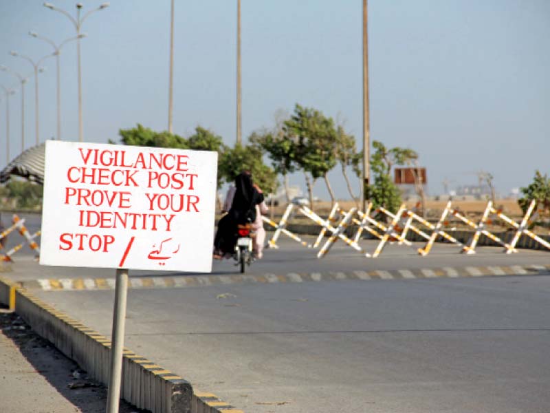 sindh police has established a new police station to look after the security of phase viii of the defence housing authority after frequent complaints of criminal activities photo file