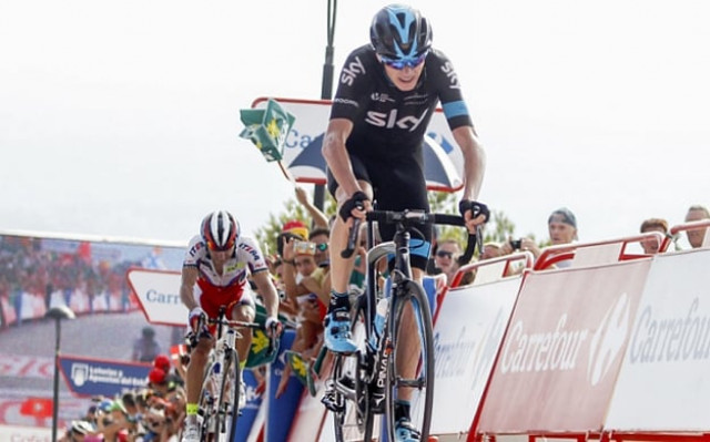 froome at the vuelta photo afp froome at the vuelta photo afp