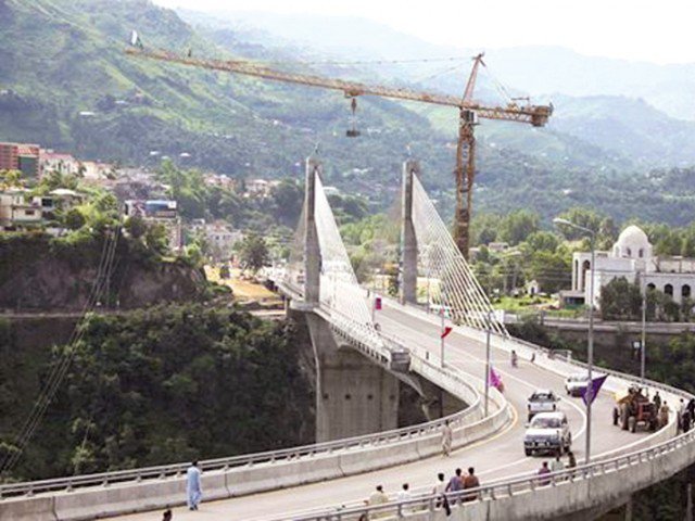 bridge in muzaffarabad photo express