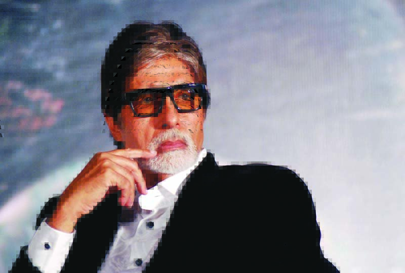 big b writes about constant pressures celebrities face to be in the news photo file