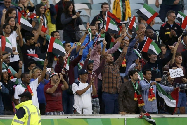 malaysian supporters were aghast after their team crashed 10 0 against uae photo reuters malaysian supporters were aghast after their team crashed 10 0 against uae photo reuters