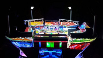 tribute to phillip hughes cricket fan hand builds miniature stadium tribute to phillip hughes cricket fan hand builds miniature stadium