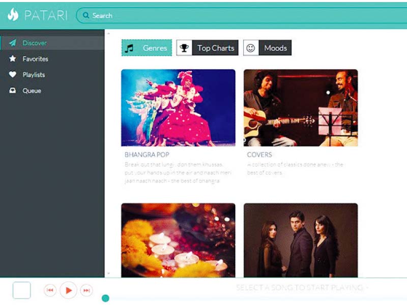 the website is solely dedicated to pakistani music photo publicity