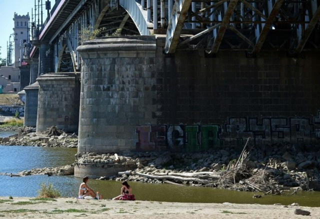 poland 039 s vistula river is at its lowest level since 1789 photo afp poland 039 s vistula river is at its lowest level since 1789 photo afp