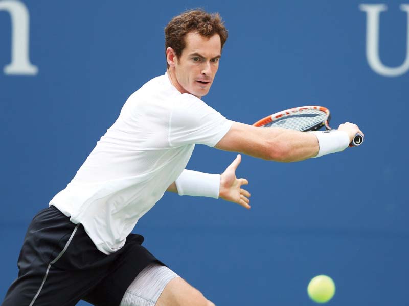 murray s greater freshness and physical condition proved crucial as left hander mannarino wilted in the heat and humidity photo afp