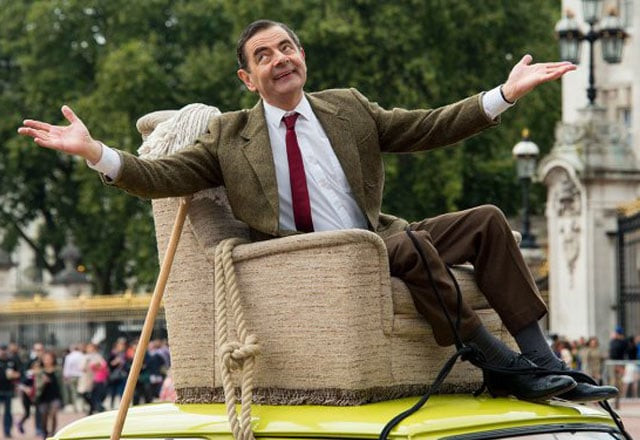 the performance was a reenactment of a famous scene from his popular tv series mr bean photo twitter
