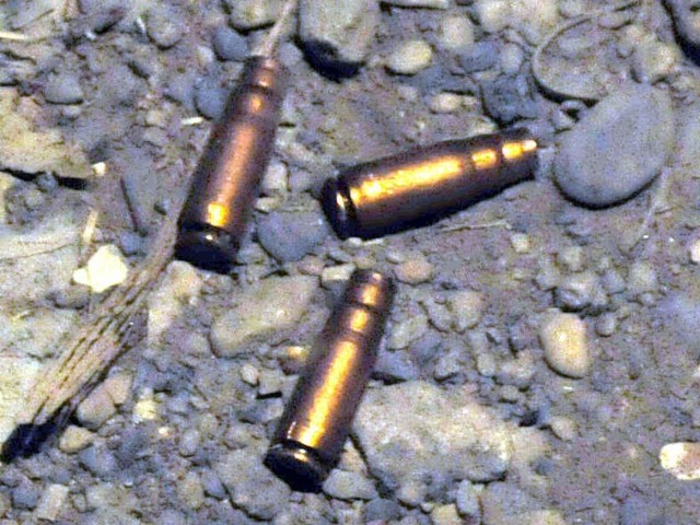 nasrullah was sitting outside his residence in sheikhan area of kohat when unidentified attackers opened fire at him photo file