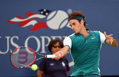 federer cruises at us open bouchard suffers head injury federer cruises at us open bouchard suffers head injury