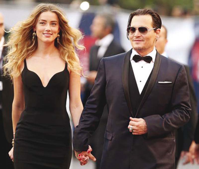 depp and his wife amber heard arrive for the red carpet event of the movie black mass at the 72nd venice film festival photo reuters