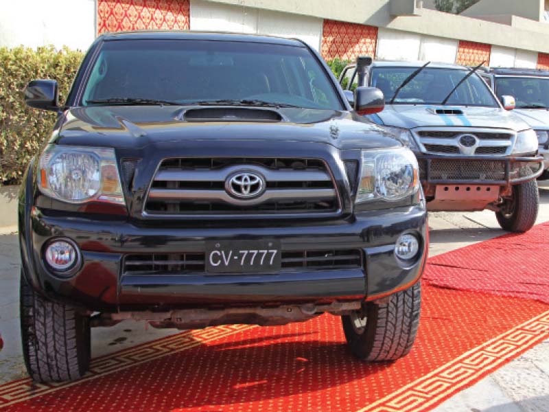 around a hundred cars lined up at the automotive show at ned university on saturday the show was organised by students of the automobile engineering department photos aysha saleem express