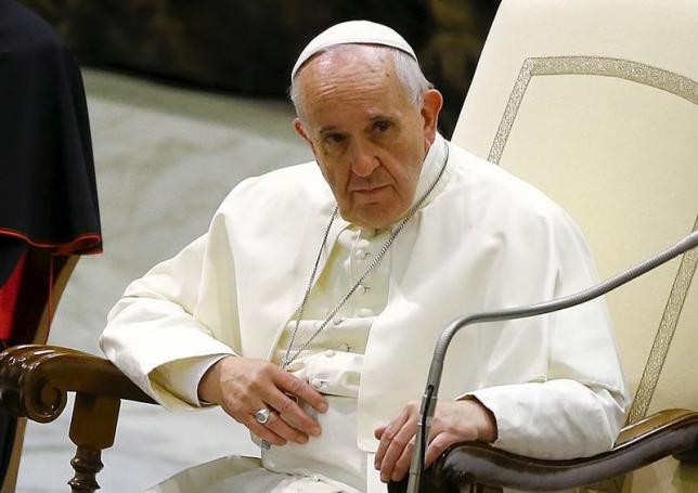 pope francis attends a special audience with members of the parish evangelisation cell system in paul photo reuters