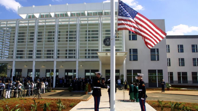 however the mission will be located not in somalia but in the us embassy in neighbouring kenya with the us representative traveling back and forth from nairobi photo afp however the mission will be located not in somalia but in the us embassy in neighbouring kenya with the us representative traveling back and forth from nairobi photo afp