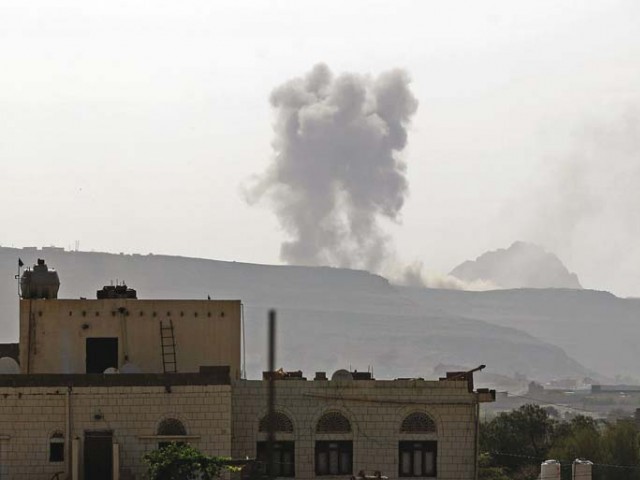 representational image of saudi airstrikes in yemen photo afp