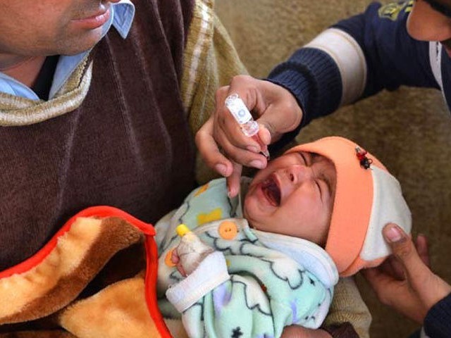 the polio virus was confirmed in 18 month old sahar gul a resident of union council mastak in tehsil bara of khyber agency photo afp