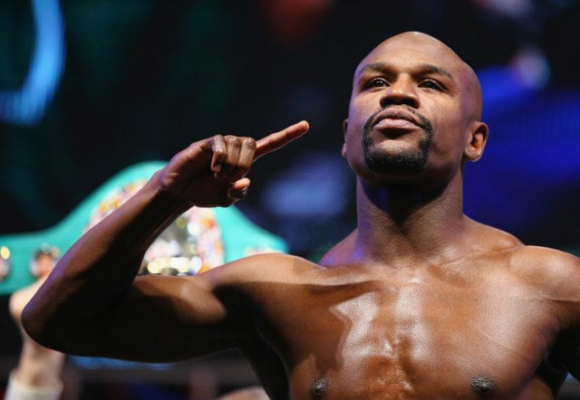 quot if you stick around too long anything can happen i m not really worried about losing but i want to have a sharp mind quot unbeaten american boxer floyd mayweather photo afp