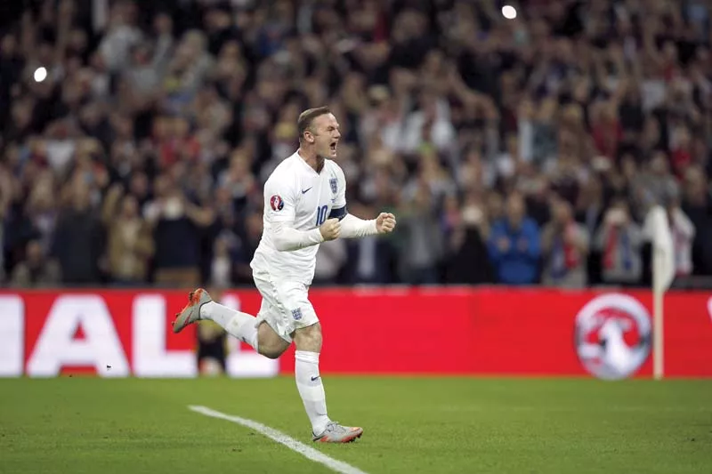 rooney converted from the spot against switzerland to pass bobby charlton s 49 goal mark and become england s top goalscorer of all time photo afp rooney converted from the spot against switzerland to pass bobby charlton s 49 goal mark and become england s top goalscorer of all time photo afp