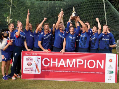 disabled cricket pakistan fall 19 runs short of glory disabled cricket pakistan fall 19 runs short of glory