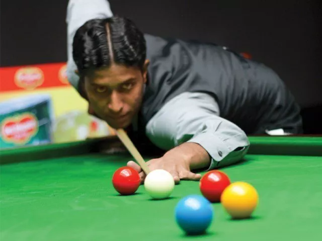 asjad was involved in a must win encounter against england s joe perry and after nine gruelling frames he eventually came out on top photo express asjad was involved in a must win encounter against england s joe perry and after nine gruelling frames he eventually came out on top photo express